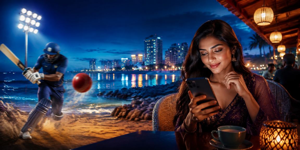 সেন্ট মার্টিন বিচে ক্রিকেট বেটিং হাই রোলার স্পোর্টস